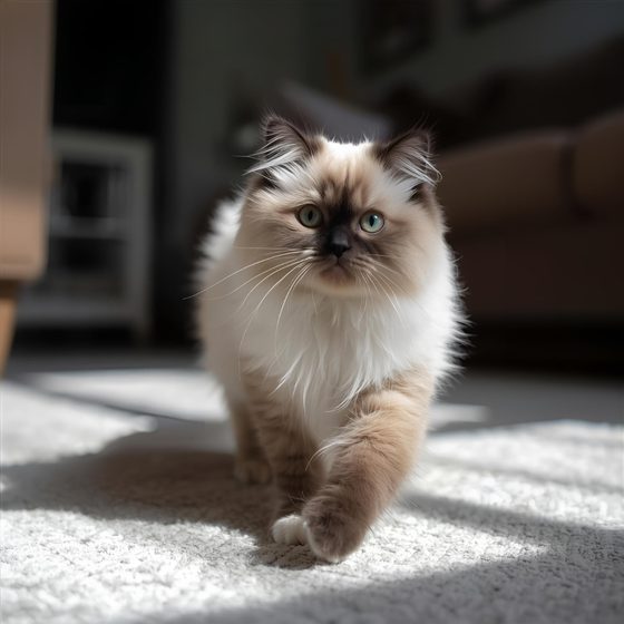 Ragdoll – kot terapeuta